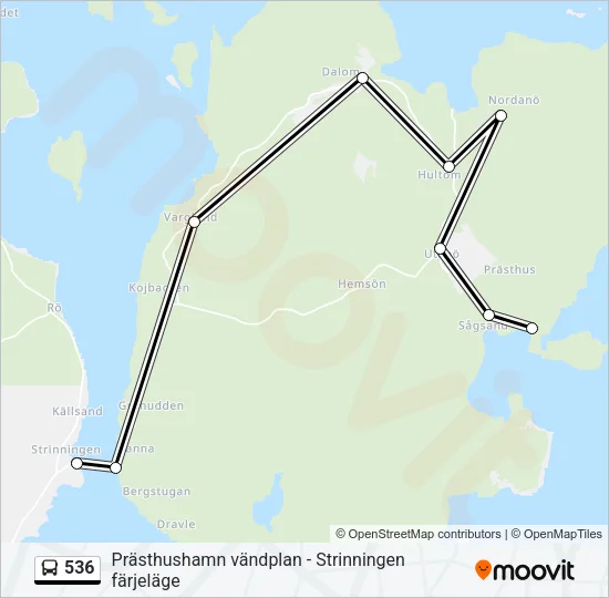 536  Line Map