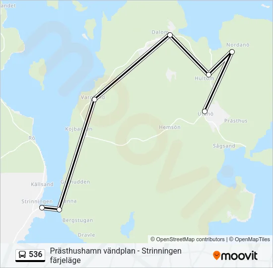 536  Line Map