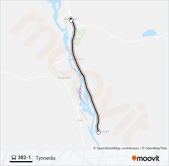 382-1  Line Map