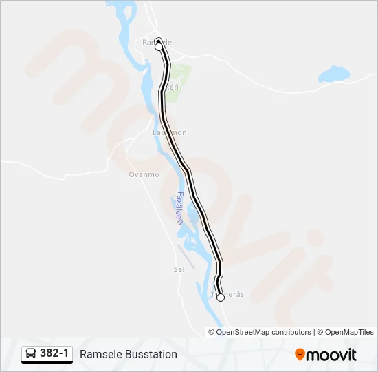 382-1  Line Map
