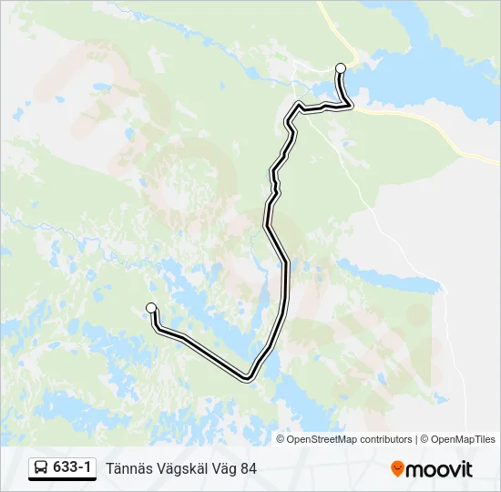 633-1  Line Map
