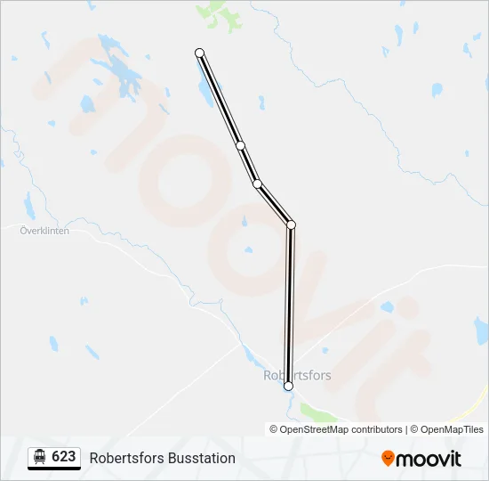 623 Cable Car Line Map