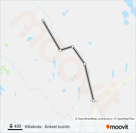 632 Cable Car Line Map