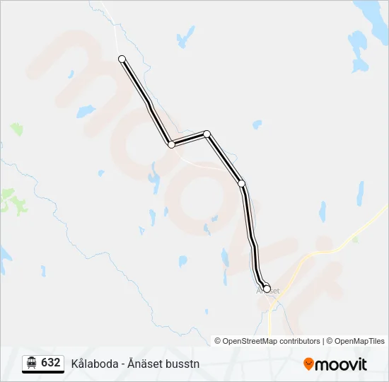 632 Cable Car Line Map