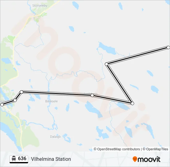 636 Cable Car Line Map