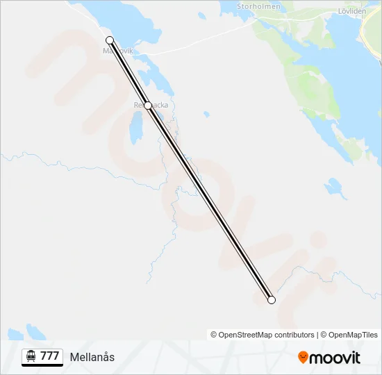 777 Cable Car Line Map
