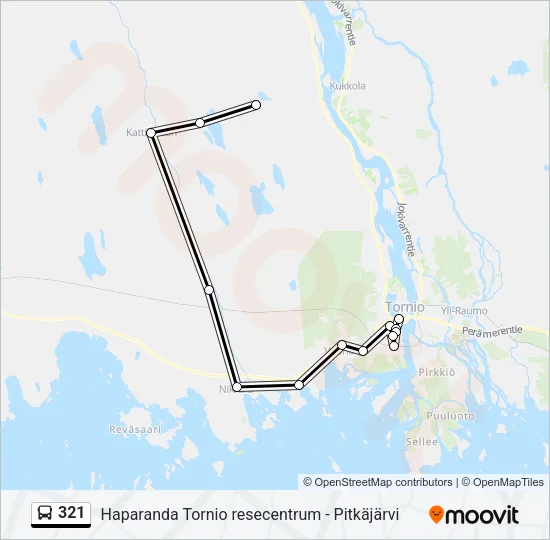 321  Line Map