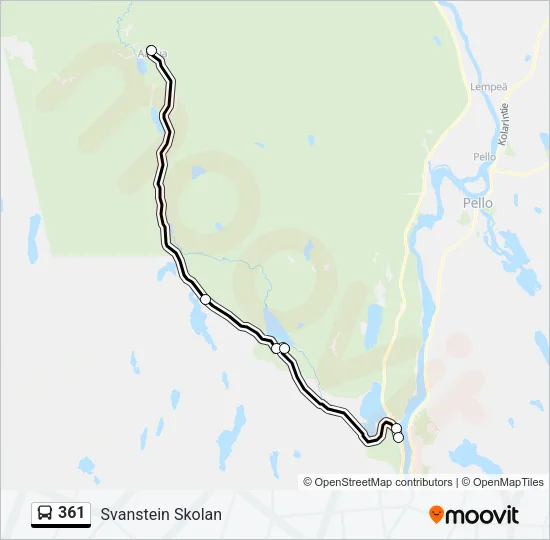 361  Line Map
