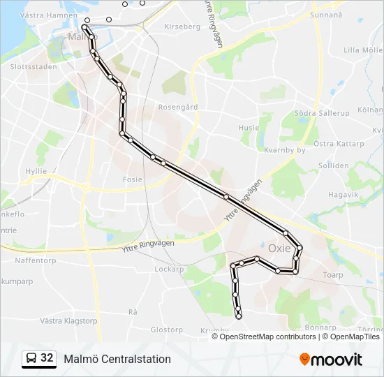 32  Line Map