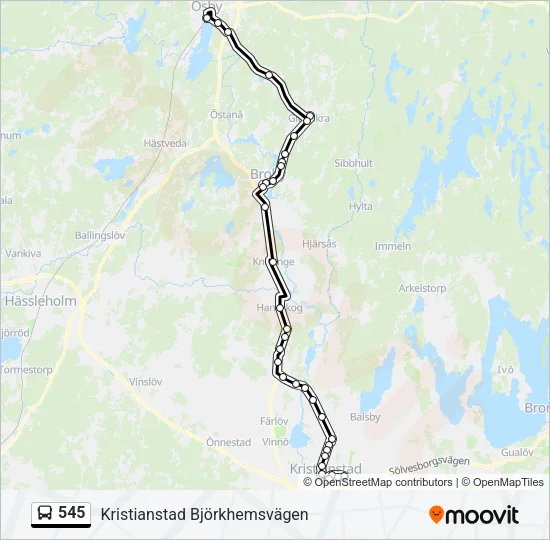 545  Line Map