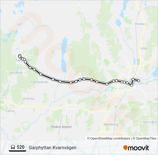 520  Line Map