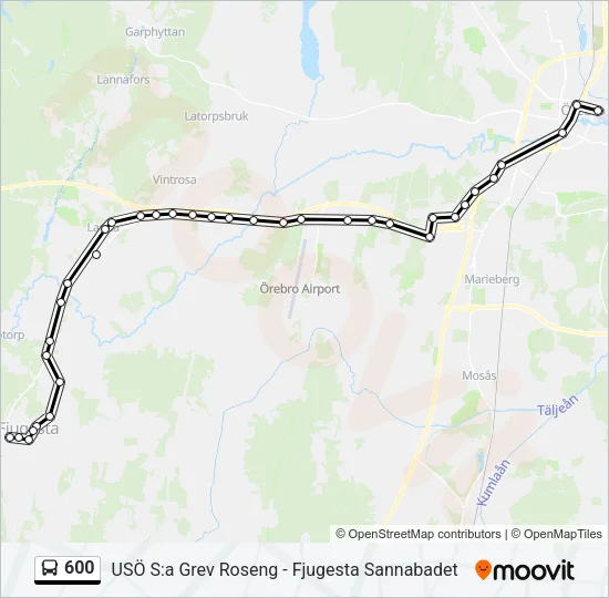 600  Line Map