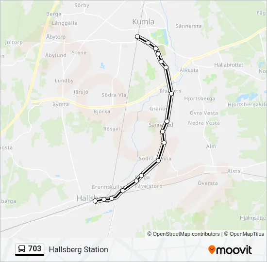 703  Line Map