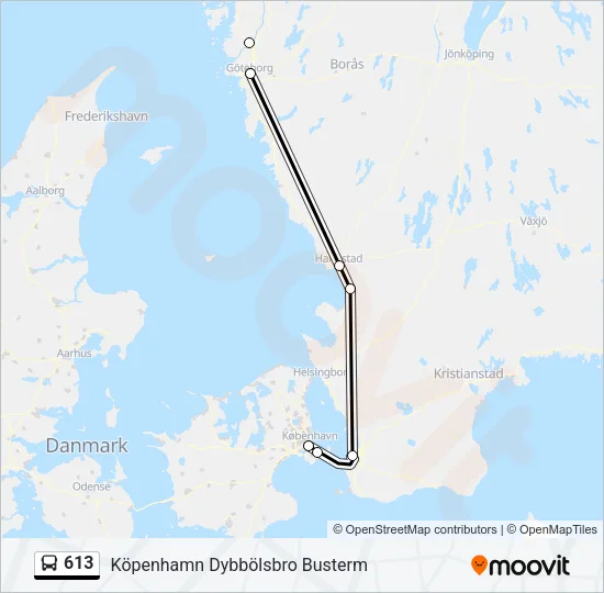 613  Line Map
