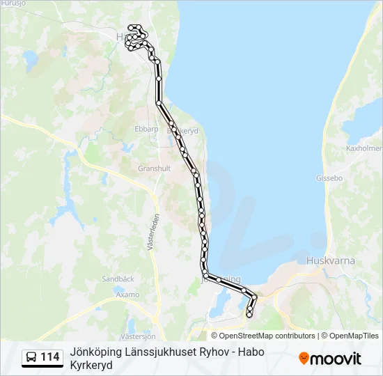 114  Line Map