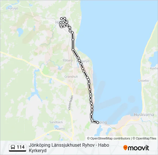 114  Line Map