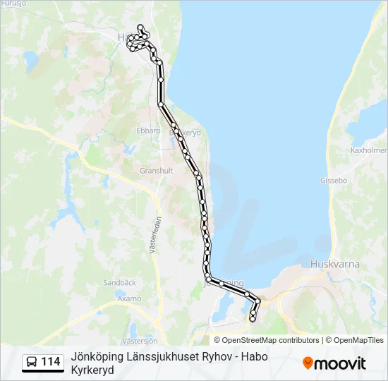 114  Line Map