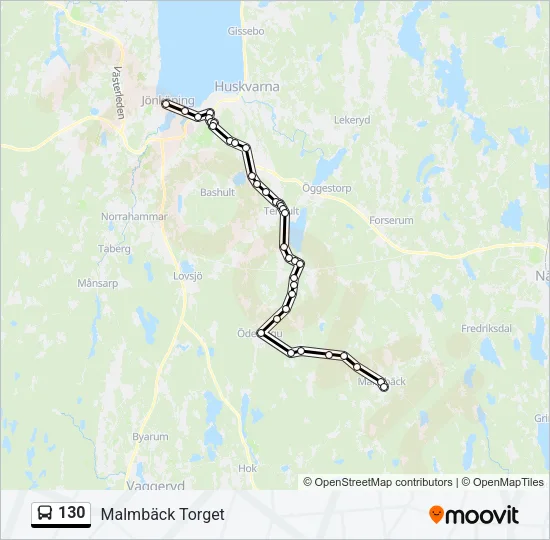 130  Line Map