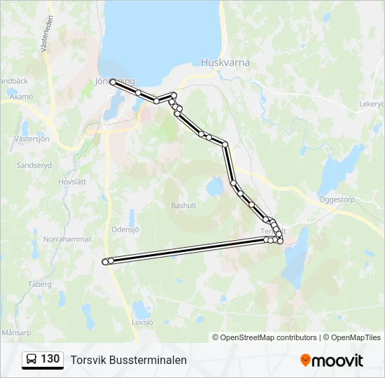 130  Line Map