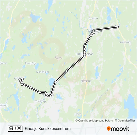 136  Line Map