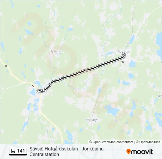 141  Line Map