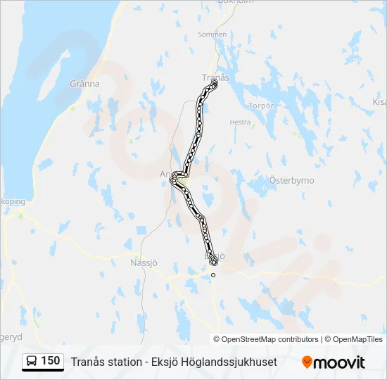 150  Line Map