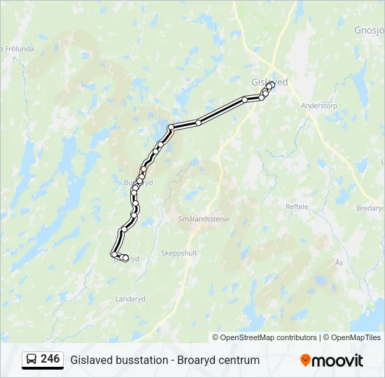 246  Line Map