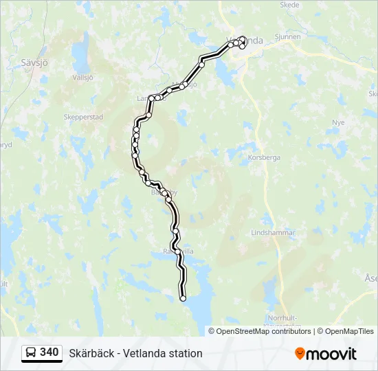 340  Line Map