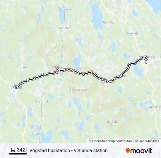 342  Line Map