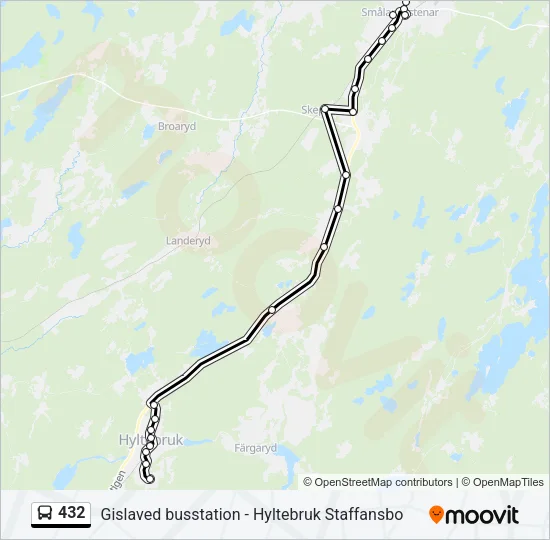 432  Line Map