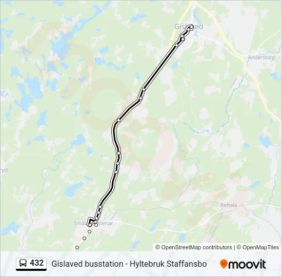 432  Line Map