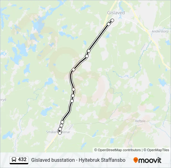 432  Line Map