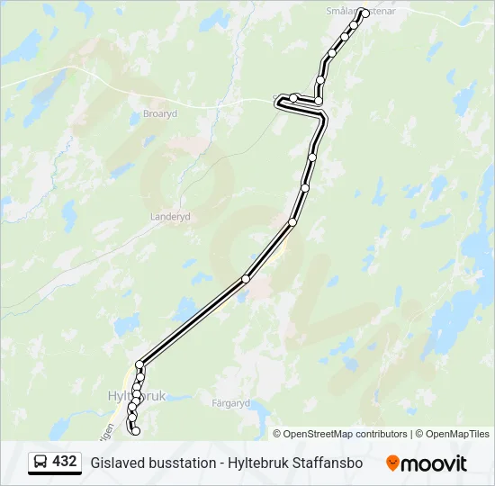 432  Line Map