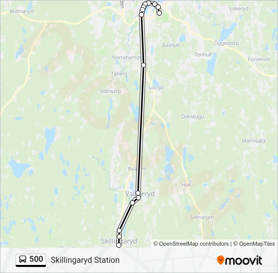 500  Line Map