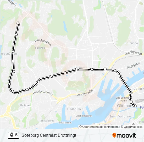 5  Line Map