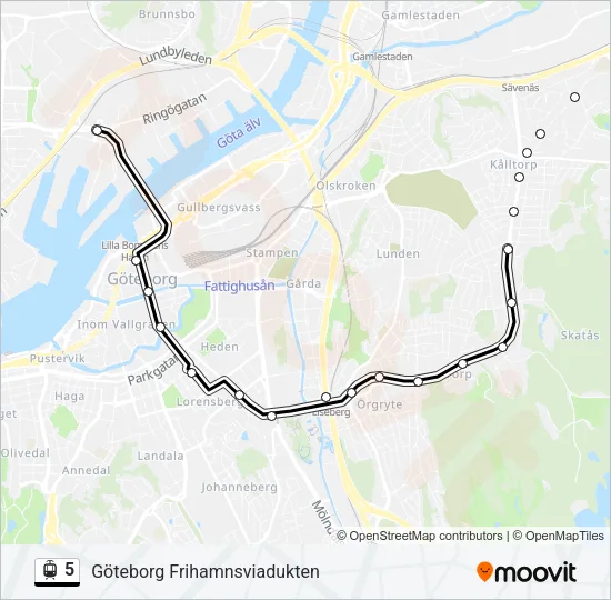 5  Line Map