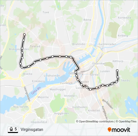 5  Line Map