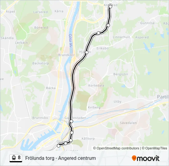 8  Line Map