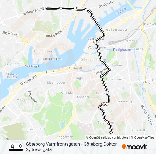 10  Line Map