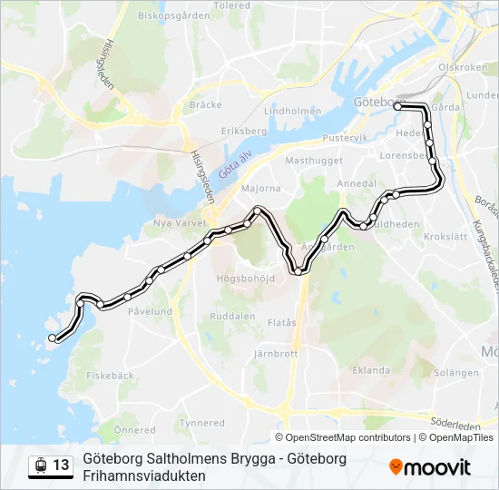 13  Line Map