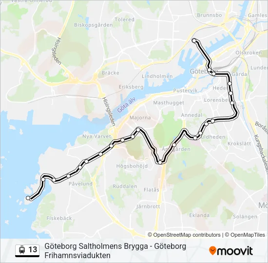 13  Line Map