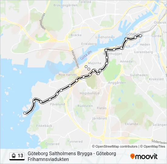 13  Line Map