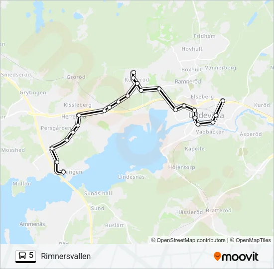5  Line Map