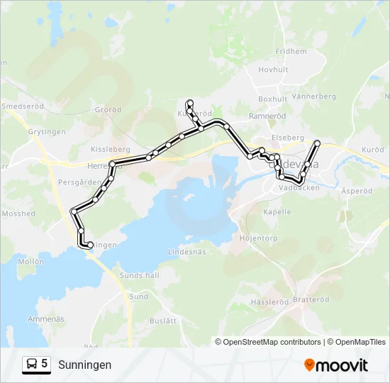 5  Line Map