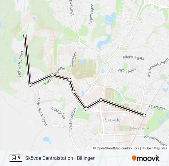 9  Line Map