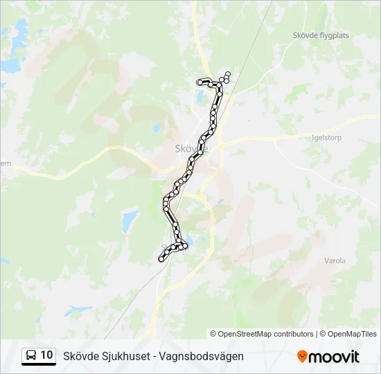 10  Line Map