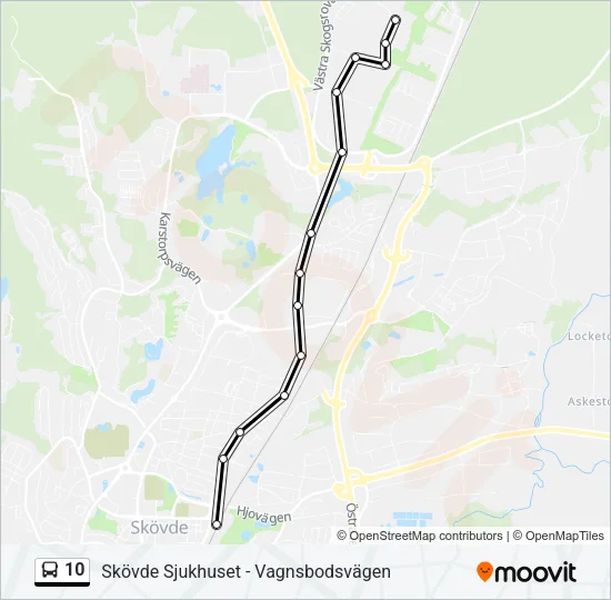 10  Line Map