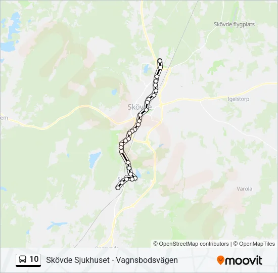 10  Line Map