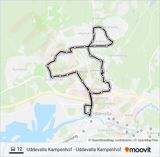 12  Line Map