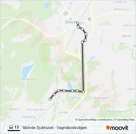 13  Line Map